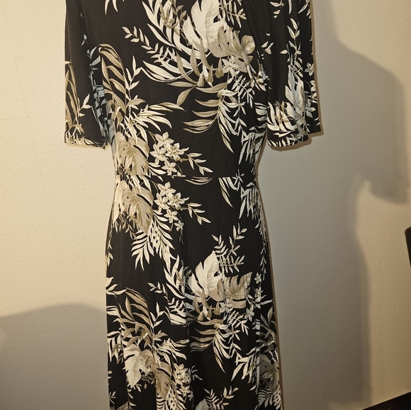 41 Hawthorn Womans V Neck Short Sleeve Dress Size Xl - Picture 8 of 11